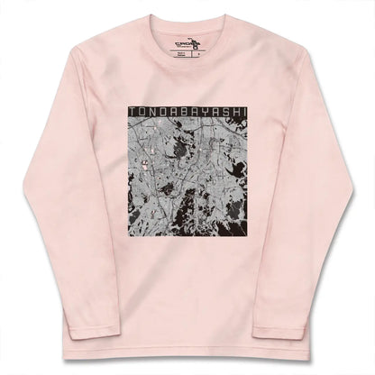 【富田林（大阪府）】地図柄ロングスリーブTシャツ