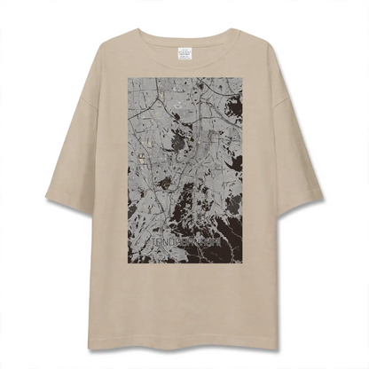 【富田林（大阪府）】地図柄ビッグシルエットTシャツ