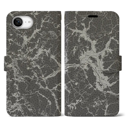 【遠野（岩手県）】地図柄iPhoneケース（手帳タイプ）