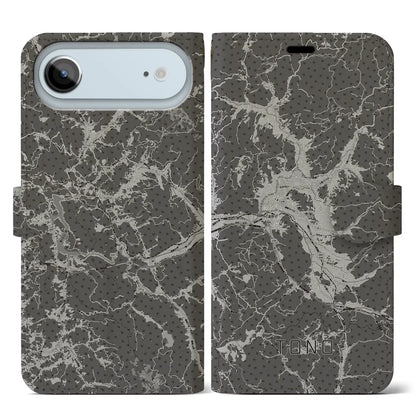 【遠野（岩手県）】地図柄iPhoneケース（手帳タイプ）