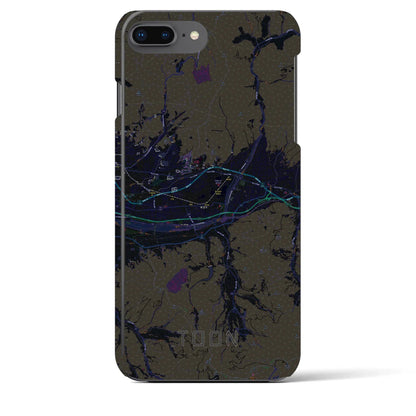 【東温（愛媛県）】地図柄iPhoneケース（バックカバータイプ）