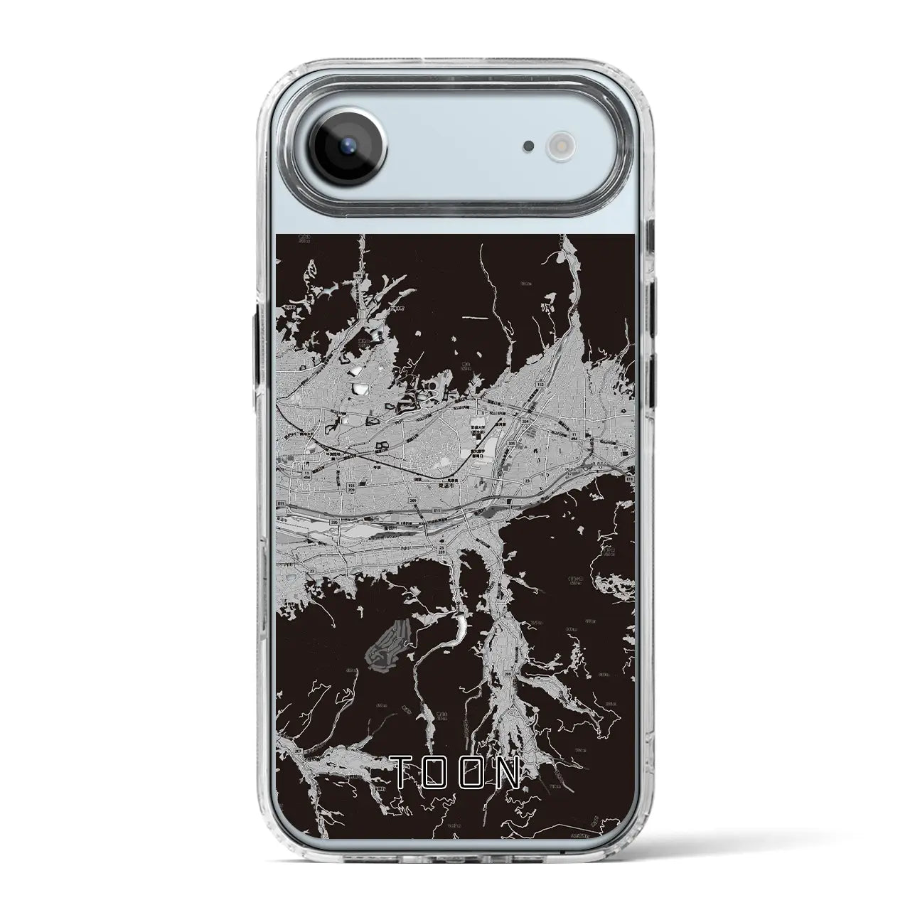 【東温（愛媛県）】地図柄iPhoneケース（MagSafeタイプ）