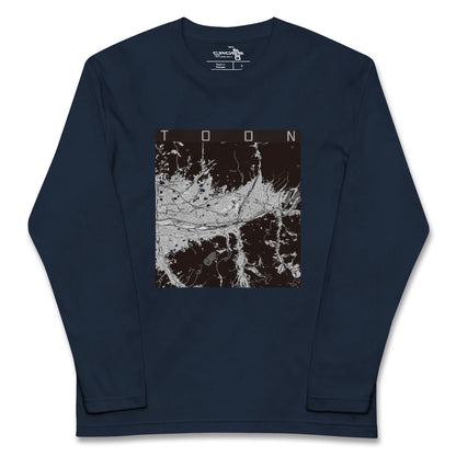 【東温（愛媛県）】地図柄ロングスリーブTシャツ
