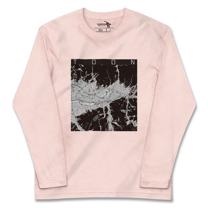【東温（愛媛県）】地図柄ロングスリーブTシャツ