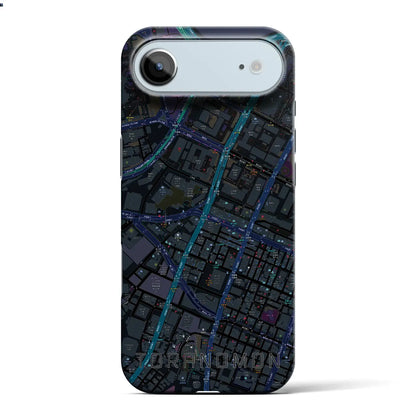 【虎ノ門（東京都）】地図柄iPhoneケース（バックカバータイプ）