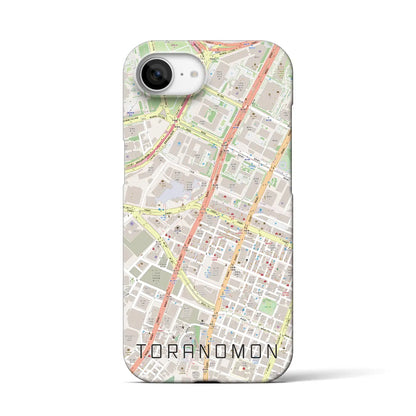 【虎ノ門（東京都）】地図柄iPhoneケース（バックカバータイプ）