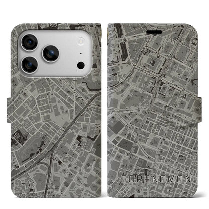 【虎ノ門（東京都）】地図柄iPhoneケース（手帳タイプ）