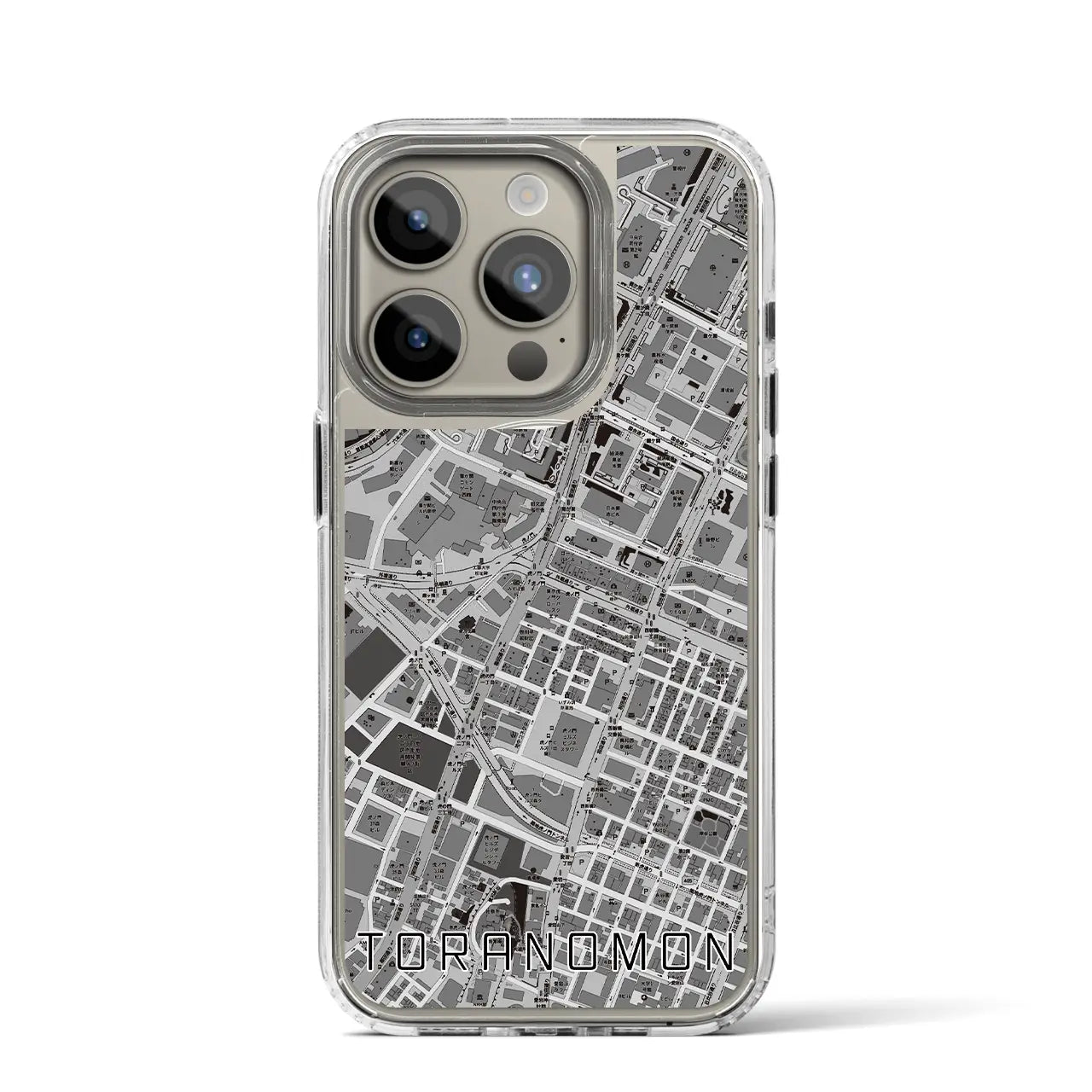 【虎ノ門（東京都）】地図柄iPhoneケース（MagSafeタイプ）