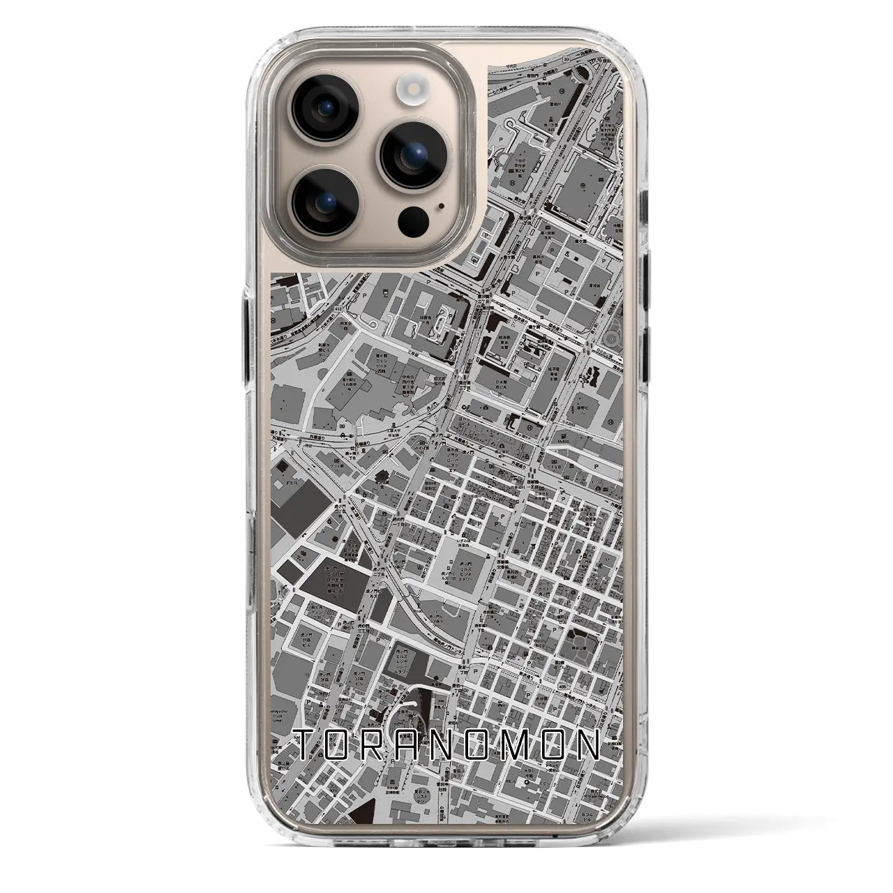 【虎ノ門（東京都）】地図柄iPhoneケース（MagSafeタイプ）