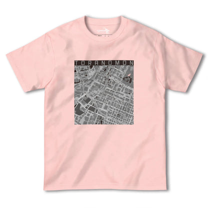 【虎ノ門（東京都）】地図柄ヘビーウェイトTシャツ