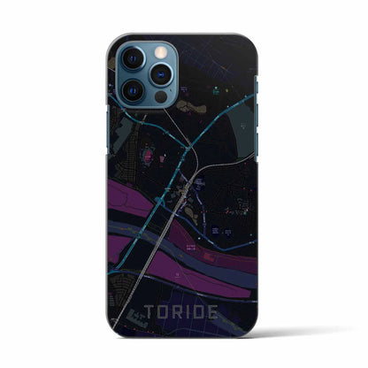 【取手（茨城県）】地図柄iPhoneケース（バックカバータイプ）