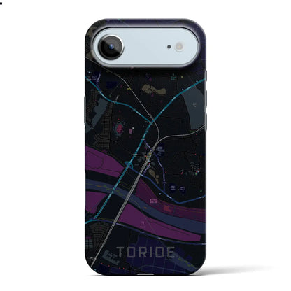 【取手（茨城県）】地図柄iPhoneケース（バックカバータイプ）