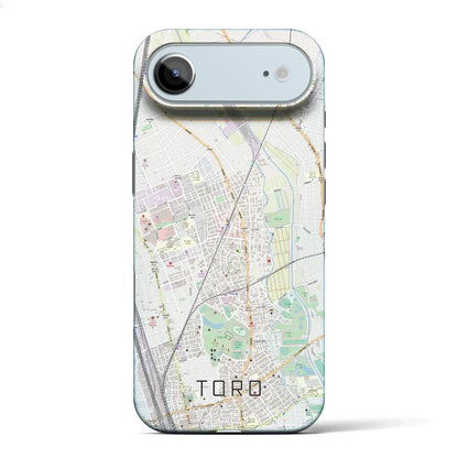 【土呂（埼玉県）】地図柄iPhoneケース（バックカバータイプ）