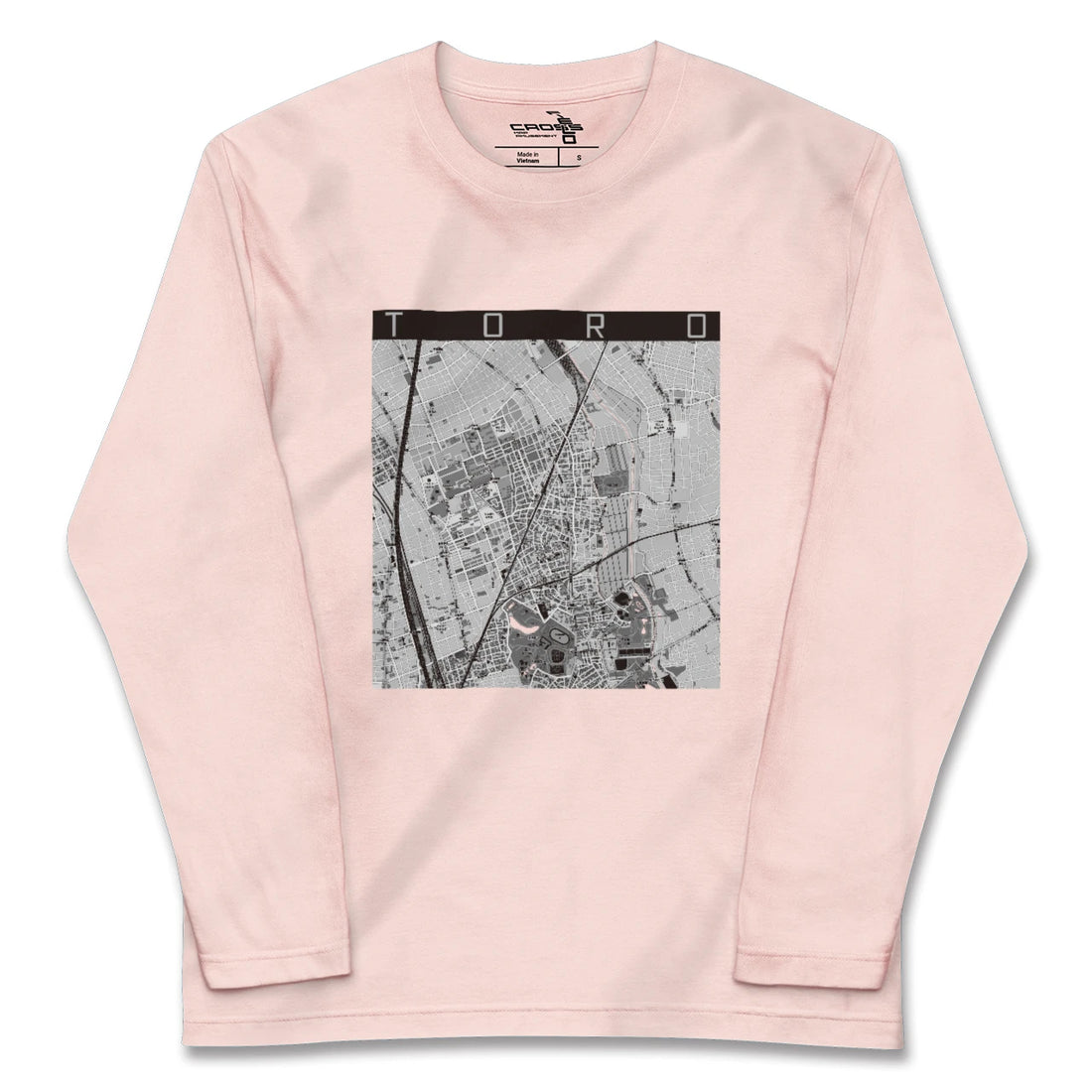【土呂(埼玉県)】地図柄ロングスリーブTシャツ