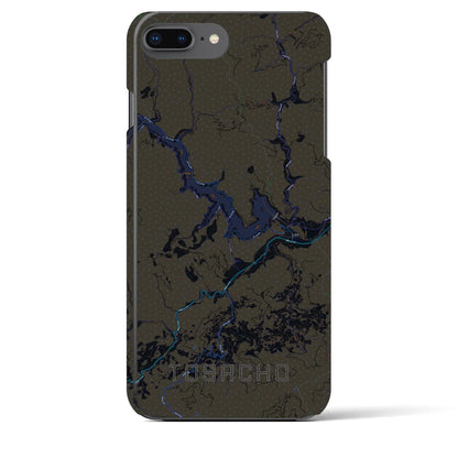 【土佐町（高知県）】地図柄iPhoneケース（バックカバータイプ）