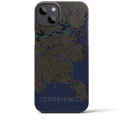 【土佐清水（高知県）】地図柄iPhoneケース（バックカバータイプ）