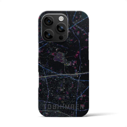 【豊島園（東京都）】地図柄iPhoneケース（バックカバータイプ）