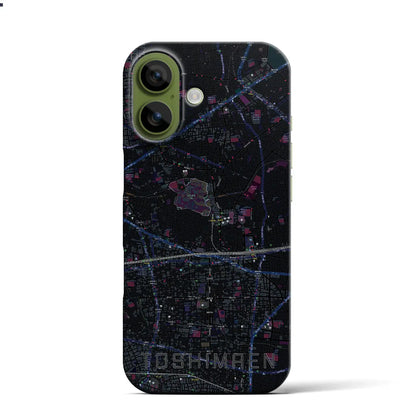 【豊島園（東京都）】地図柄iPhoneケース（バックカバータイプ）