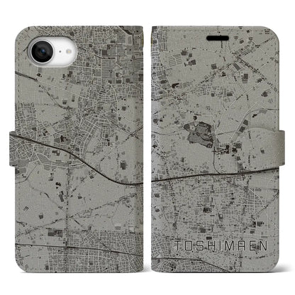 【豊島園（東京都）】地図柄iPhoneケース（手帳タイプ）