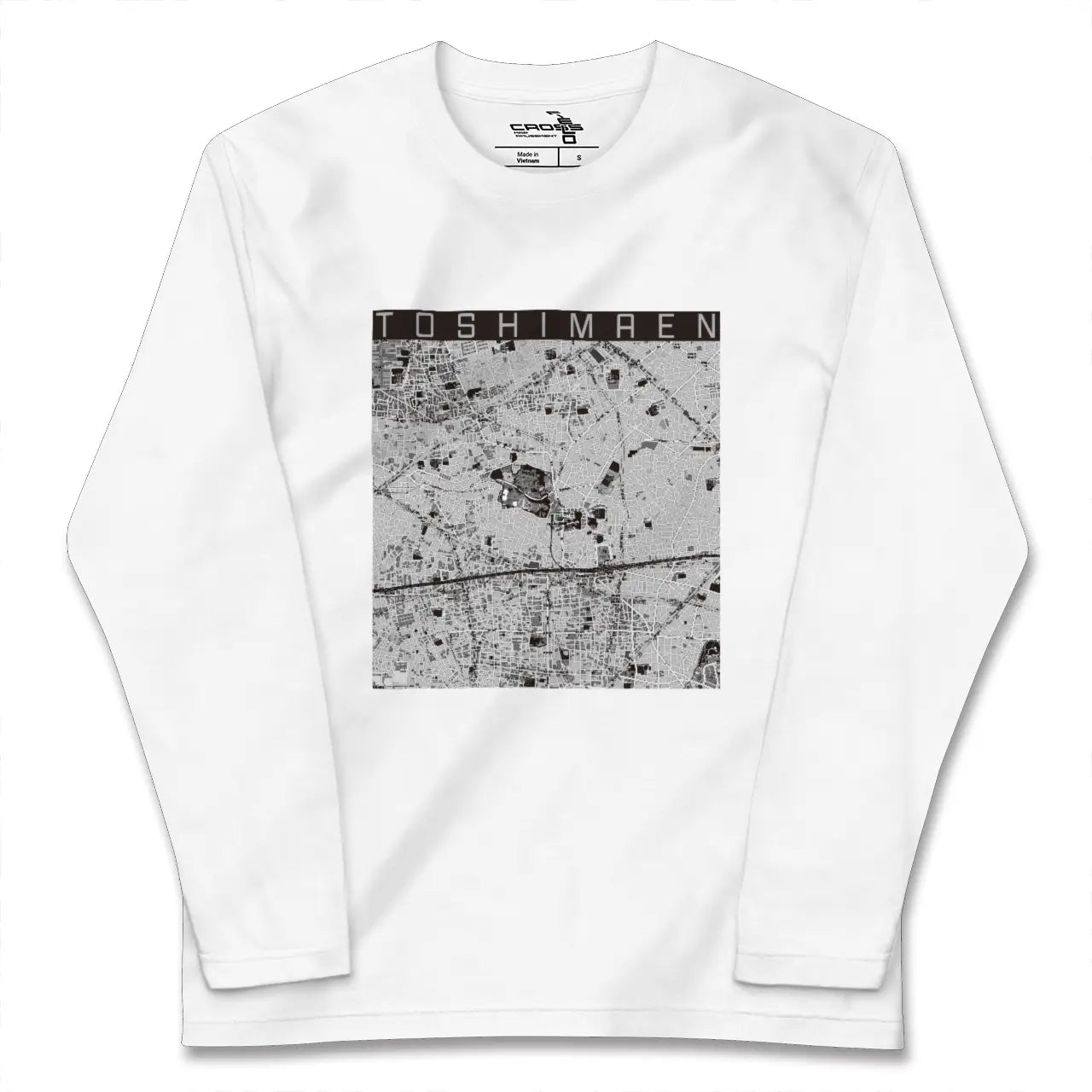 【豊島園（東京都）】地図柄ロングスリーブTシャツ