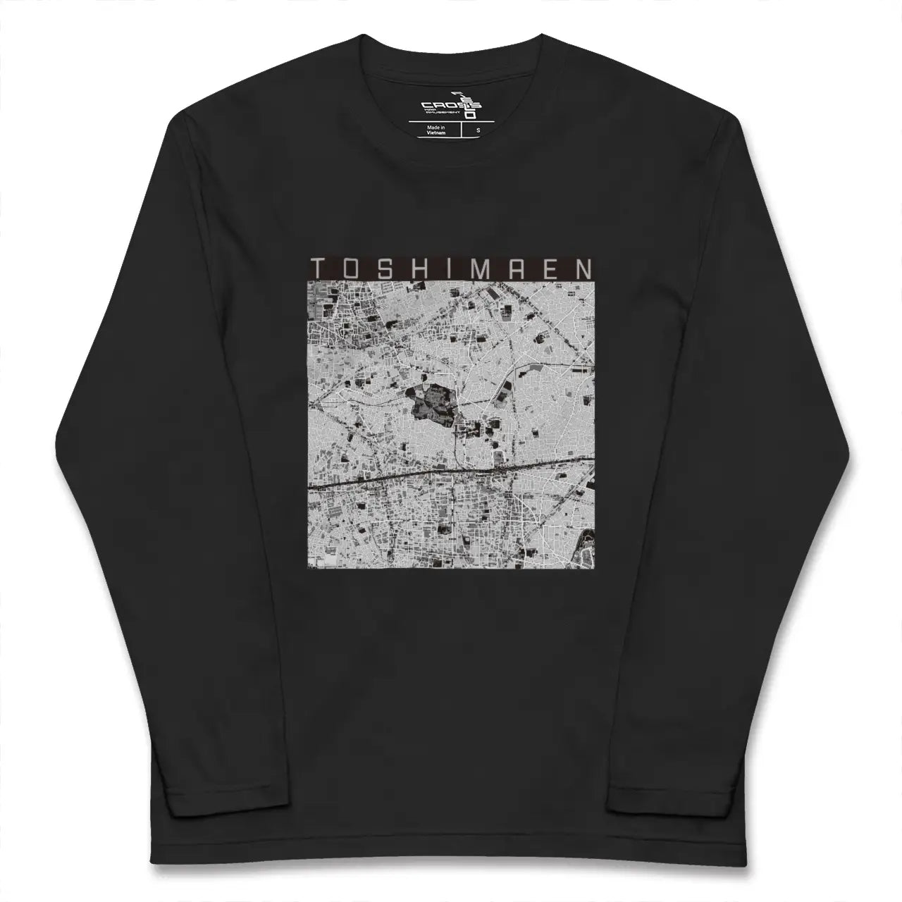 【豊島園（東京都）】地図柄ロングスリーブTシャツ