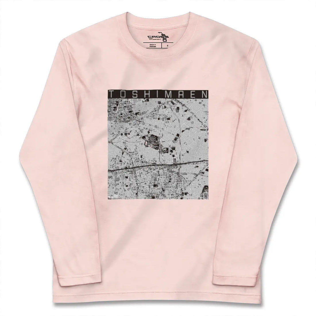 【豊島園（東京都）】地図柄ロングスリーブTシャツ