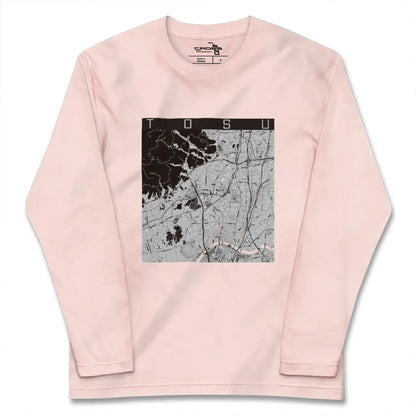【鳥栖（佐賀県）】地図柄ロングスリーブTシャツ