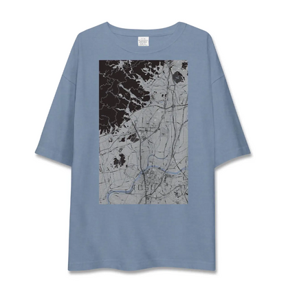 【鳥栖（佐賀県）】地図柄ビッグシルエットTシャツ