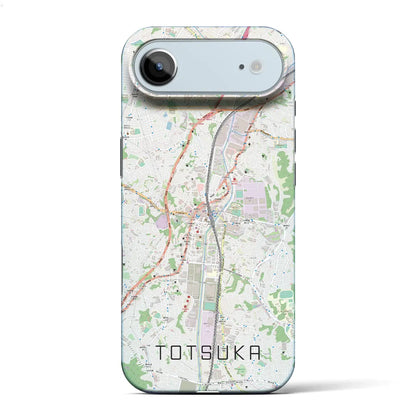 【戸塚（神奈川県）】地図柄iPhoneケース（バックカバータイプ）