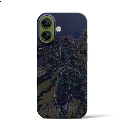 【鳥取（鳥取県）】地図柄iPhoneケース（バックカバータイプ）