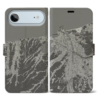 【鳥取（鳥取県）】地図柄iPhoneケース（手帳タイプ）