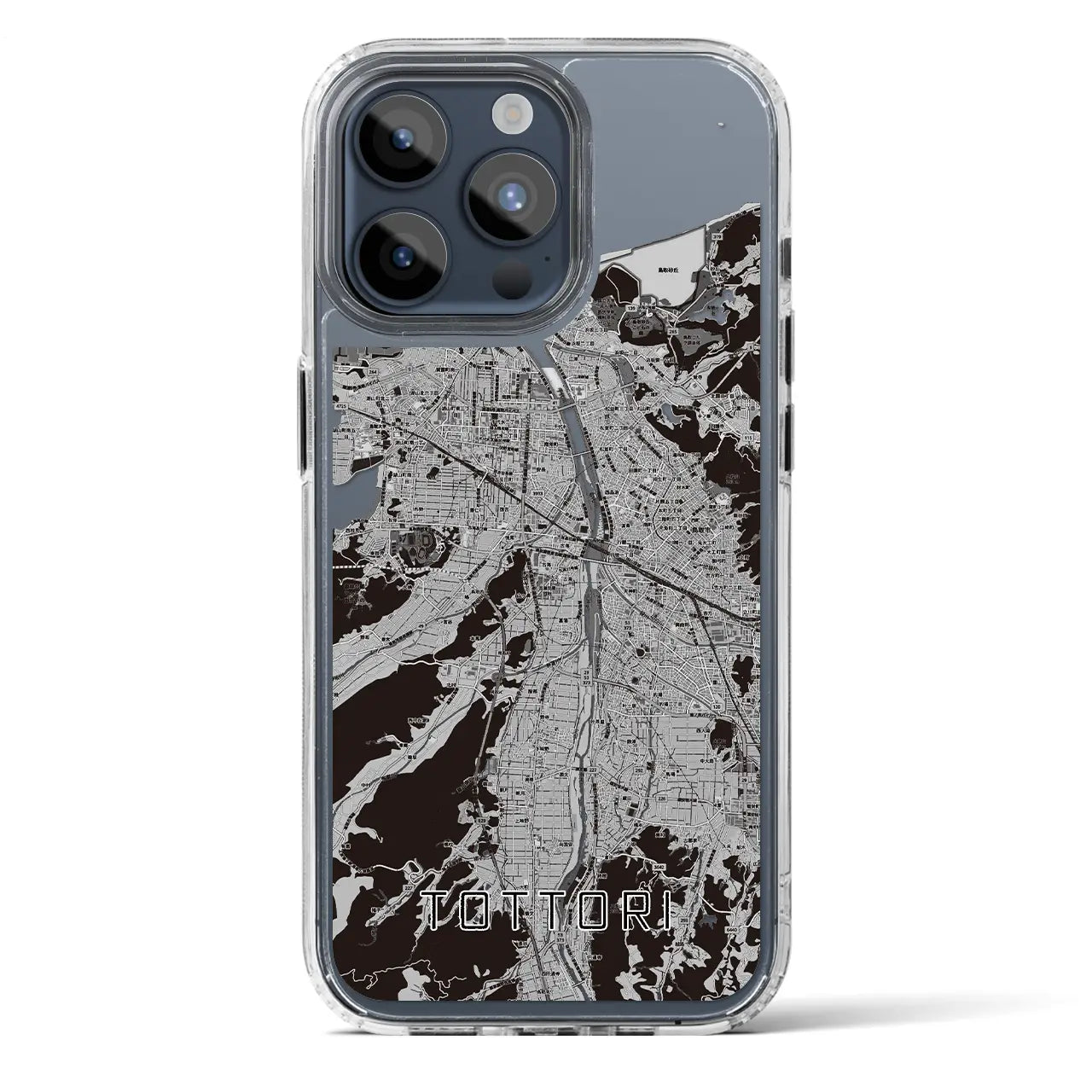 【鳥取（鳥取県）】地図柄iPhoneケース（MagSafeタイプ）