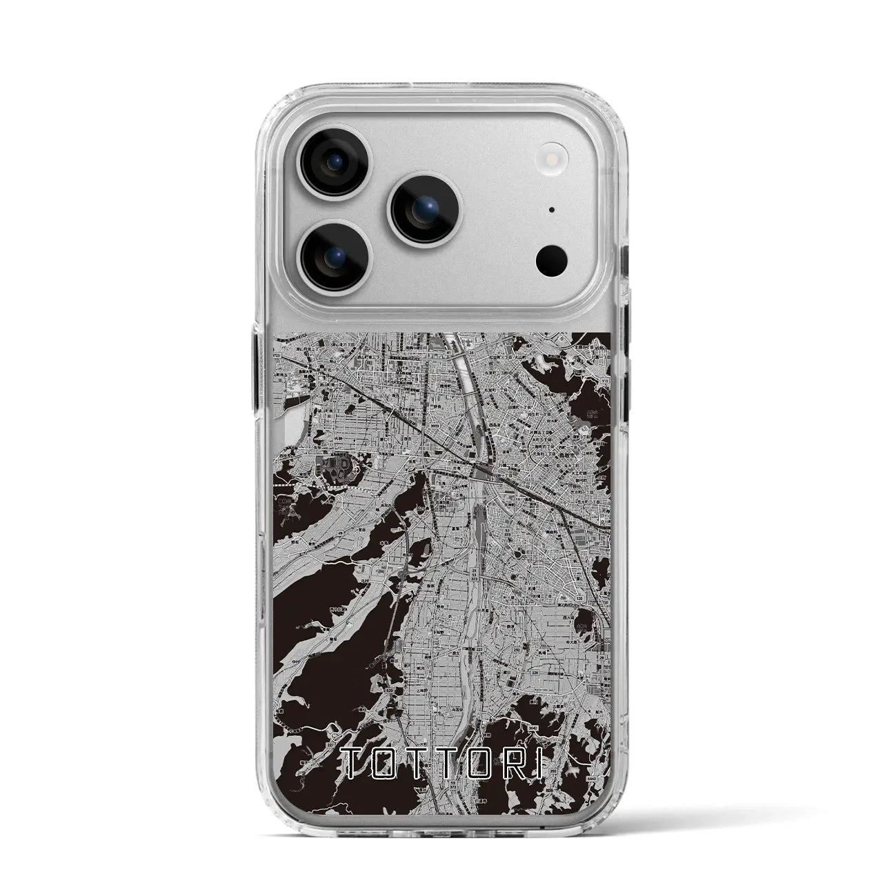 【鳥取（鳥取県）】地図柄iPhoneケース（MagSafeタイプ）