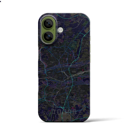 【トゥール（フランス）】地図柄iPhoneケース（バックカバータイプ）