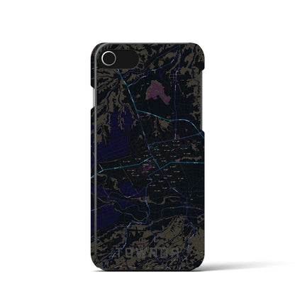 【十和田（青森県）】地図柄iPhoneケース（バックカバータイプ）