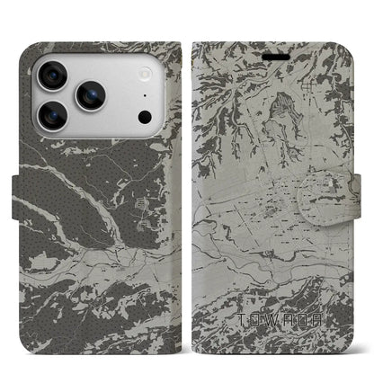 【十和田（青森県）】地図柄iPhoneケース（手帳タイプ）