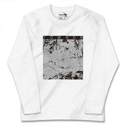 【十和田（青森県）】地図柄ロングスリーブTシャツ