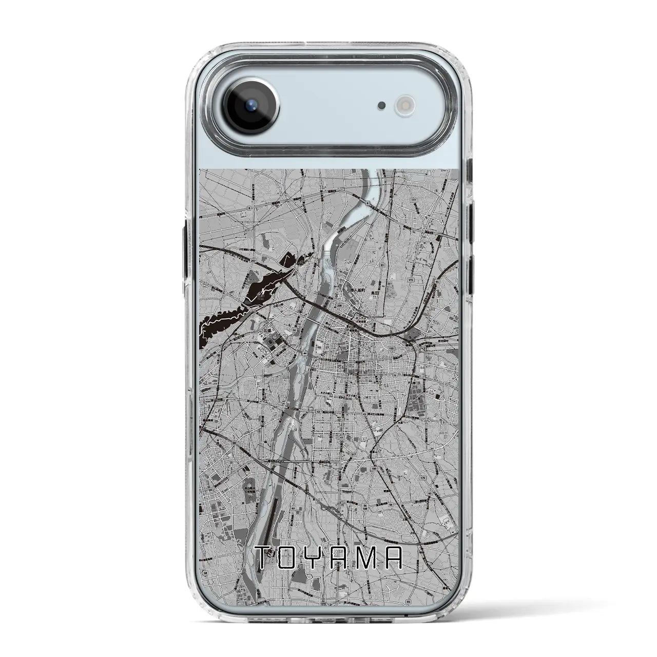 【富山（富山県）】地図柄iPhoneケース（MagSafeタイプ）