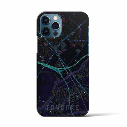 【豊明（愛知県）】地図柄iPhoneケース（バックカバータイプ）