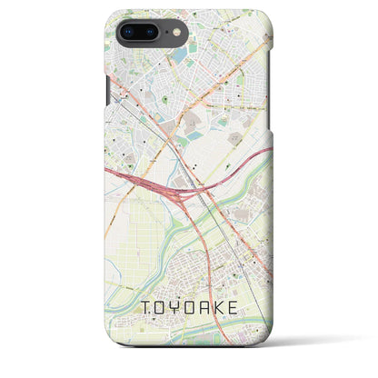 【豊明（愛知県）】地図柄iPhoneケース（バックカバータイプ）