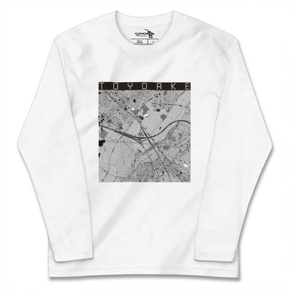 【豊明（愛知県）】地図柄ロングスリーブTシャツ