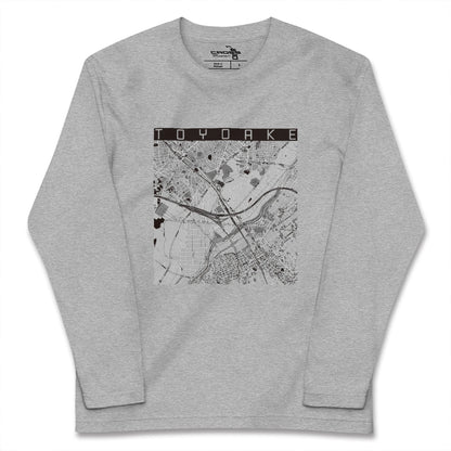【豊明（愛知県）】地図柄ロングスリーブTシャツ