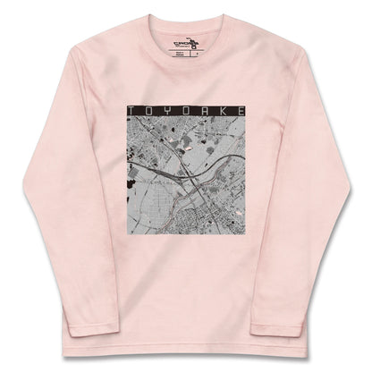 【豊明（愛知県）】地図柄ロングスリーブTシャツ