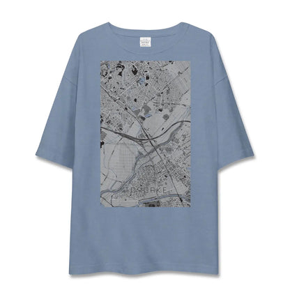 【豊明（愛知県）】地図柄ビッグシルエットTシャツ