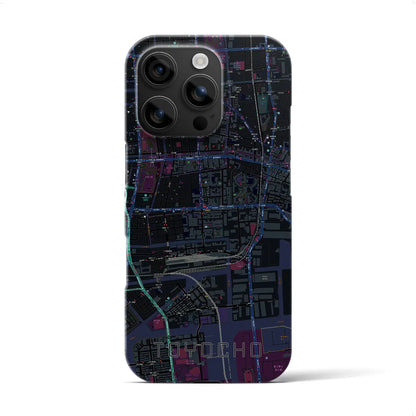 【東陽町（東京都）】地図柄iPhoneケース（バックカバータイプ）