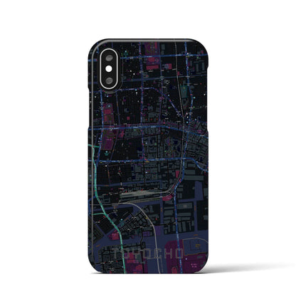 【東陽町（東京都）】地図柄iPhoneケース（バックカバータイプ）