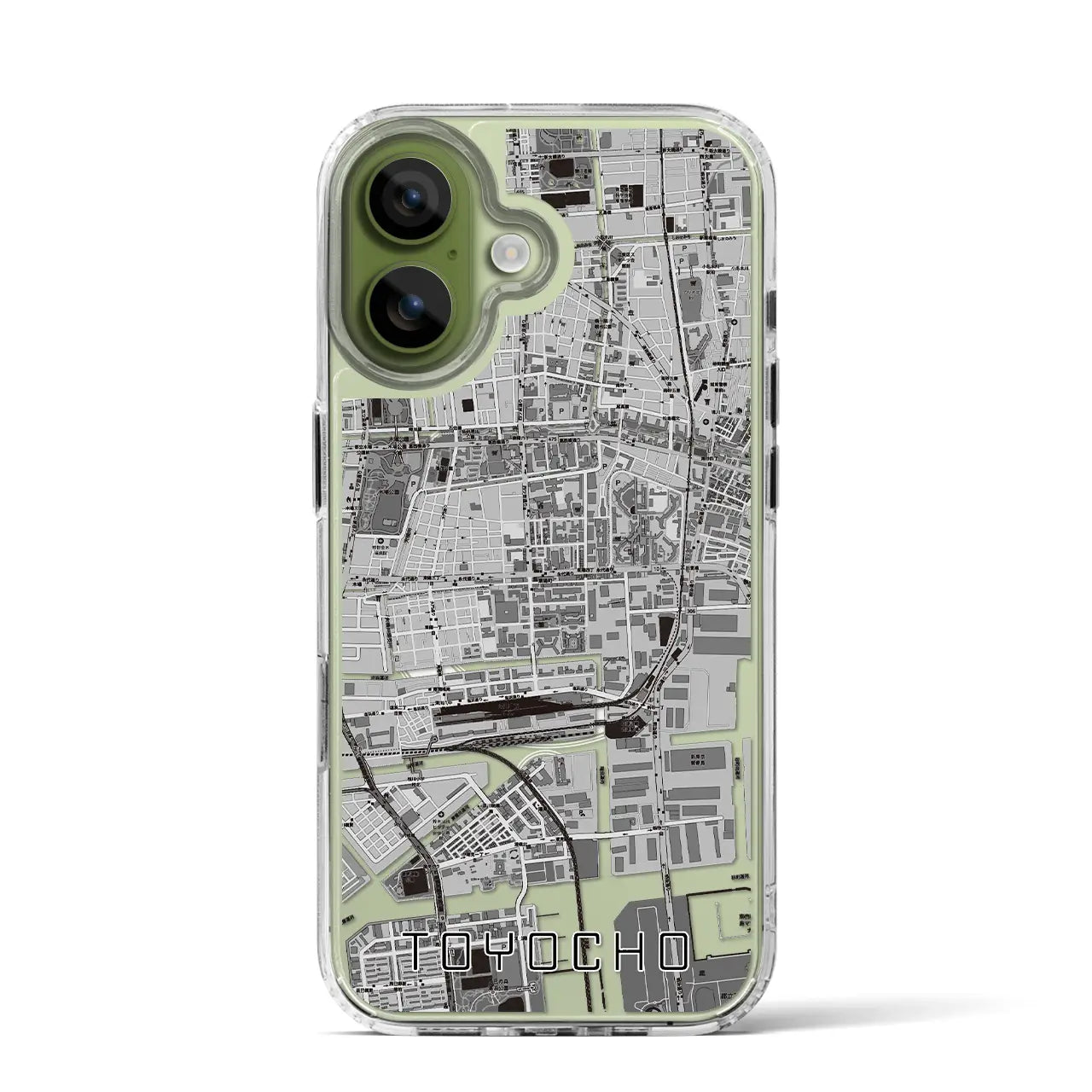 【東陽町（東京都）】地図柄iPhoneケース（MagSafeタイプ）