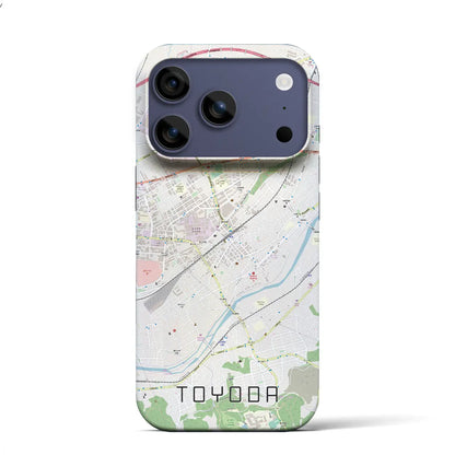 【豊田（東京都）】地図柄iPhoneケース（バックカバータイプ）