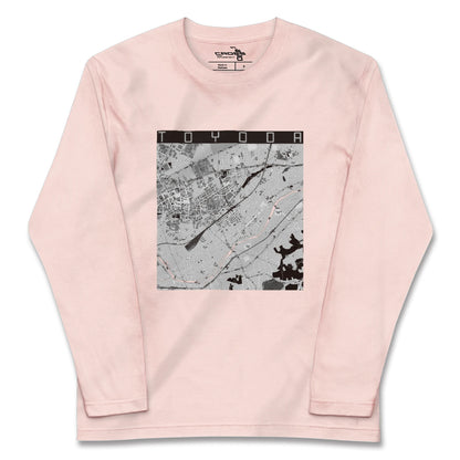 【豊田（東京都）】地図柄ロングスリーブTシャツ