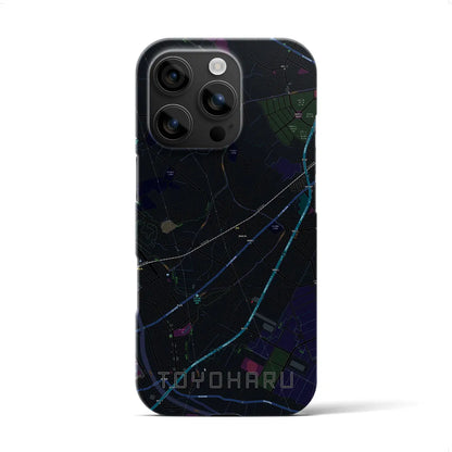 【豊春（埼玉県）】地図柄iPhoneケース（バックカバータイプ）